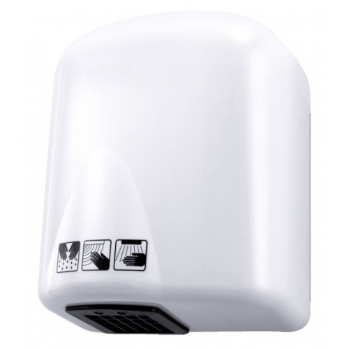 Automatyczna suszarka do rąk Merida Ecoflow Plus EJB102 1650 W, gładki biały ABS